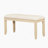 6-Piece Extendable Dining Table Set With Removable Leaf, Dining Bench, 4 Upholstered Dining Chairs