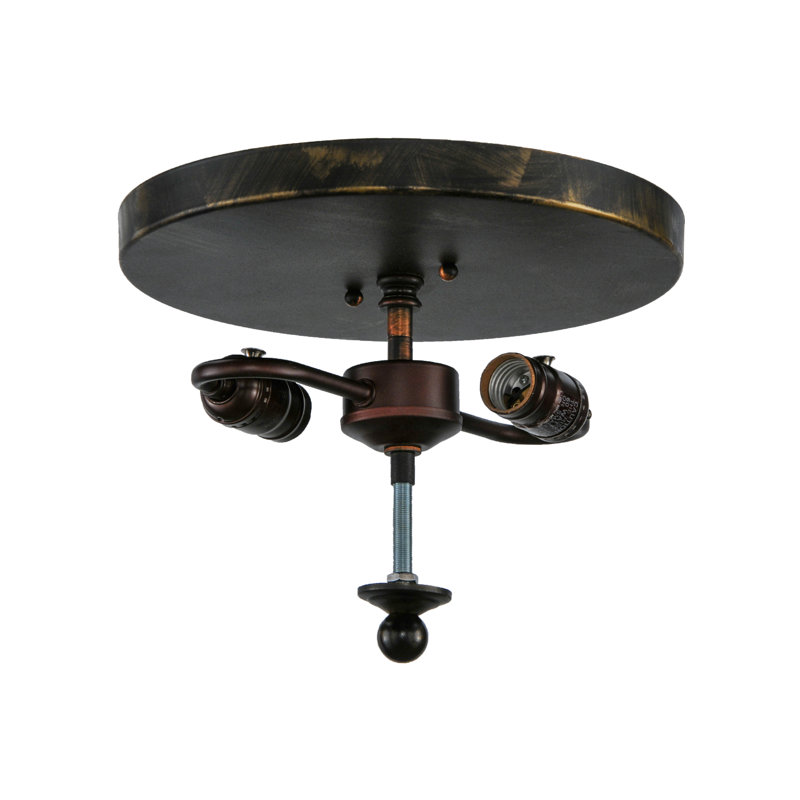Rustic Lodge 2 - Light Flush Mount