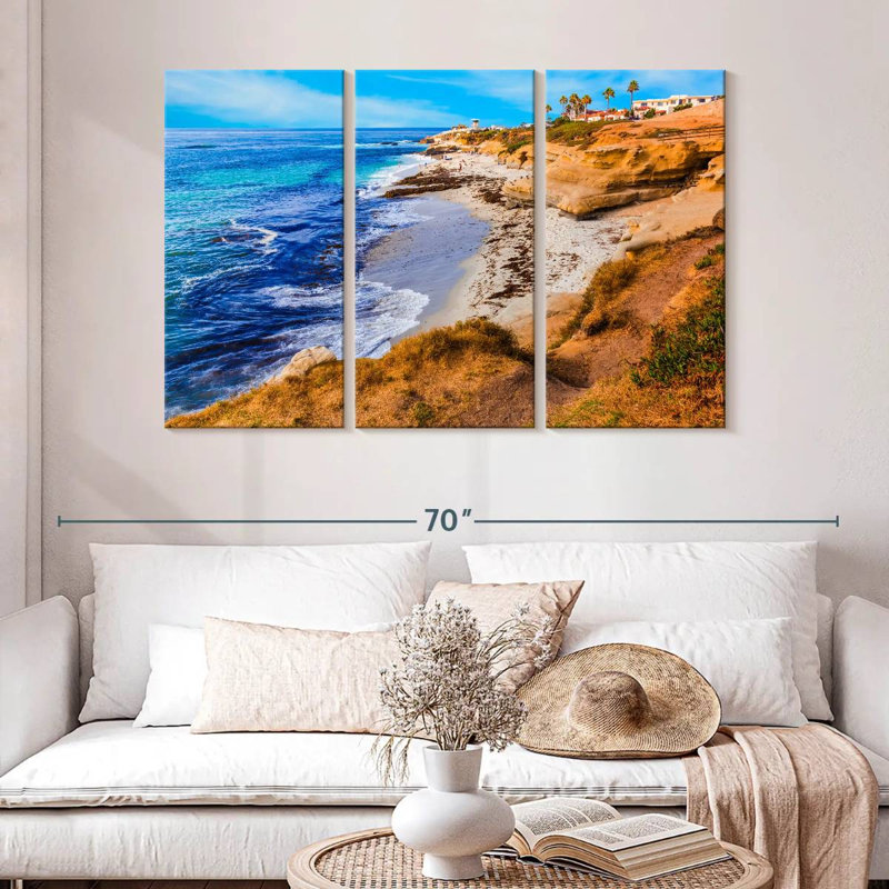 Gillard La Jolla Beach, 32" H x 50" W