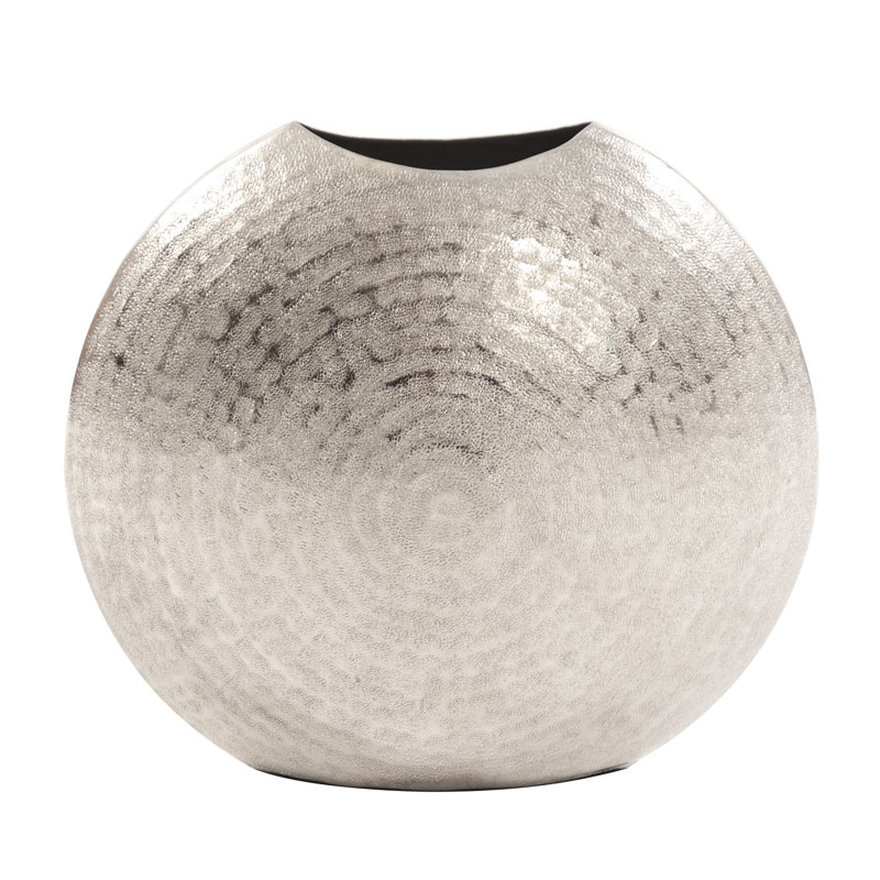 Boadicea Aluminum Table Vase, 14.25" H x 15" W x 6.5" D