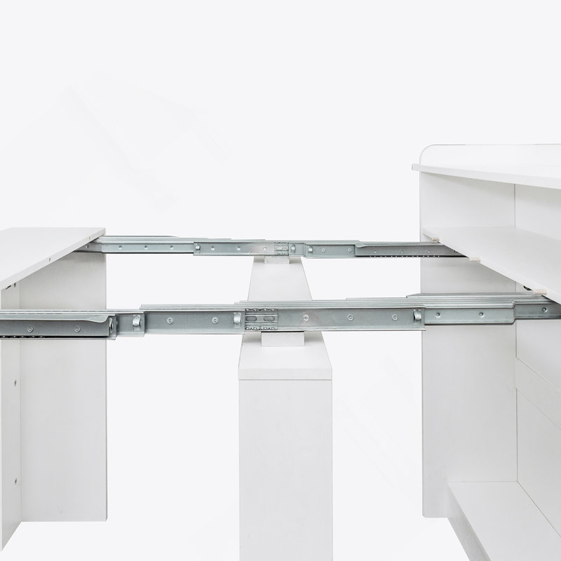 Modern Extendable Dining Table With Storage