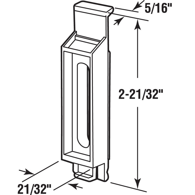 Closet Track Guides and Glides (4 Pack)