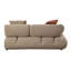 Canapé modulaire avec repose-pieds Carrick BEIGE SANDWICH