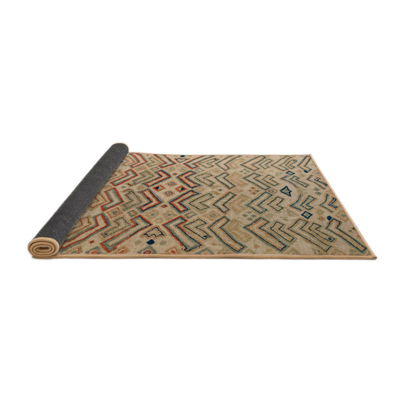 Tapis abstrait moderne 5343, Rond 3 pi