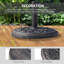 Kingsdown Round Aluminum Free Standing Base Umbrella