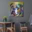 Art mural en métal Red Barrel Studio® «The Waiting Bulldog» par Dean Russo-1536898766