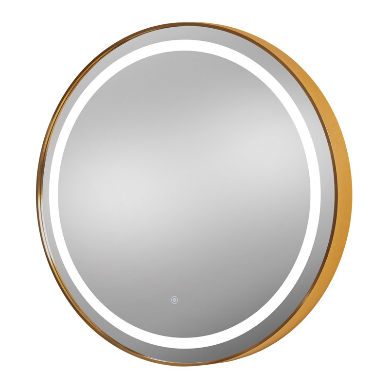 Bohall Metal Flat Wall Mirror