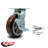 Polyurethane Caster with Roller Bearing and Brake