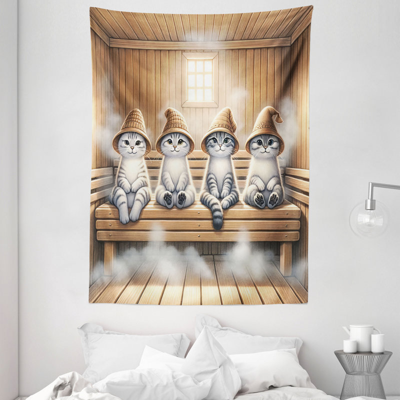 Polyester Tapestry, 80" H x 60" W