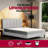 Upholstered Platform Bed, Tufted Headboard(Only Bed)-454992639