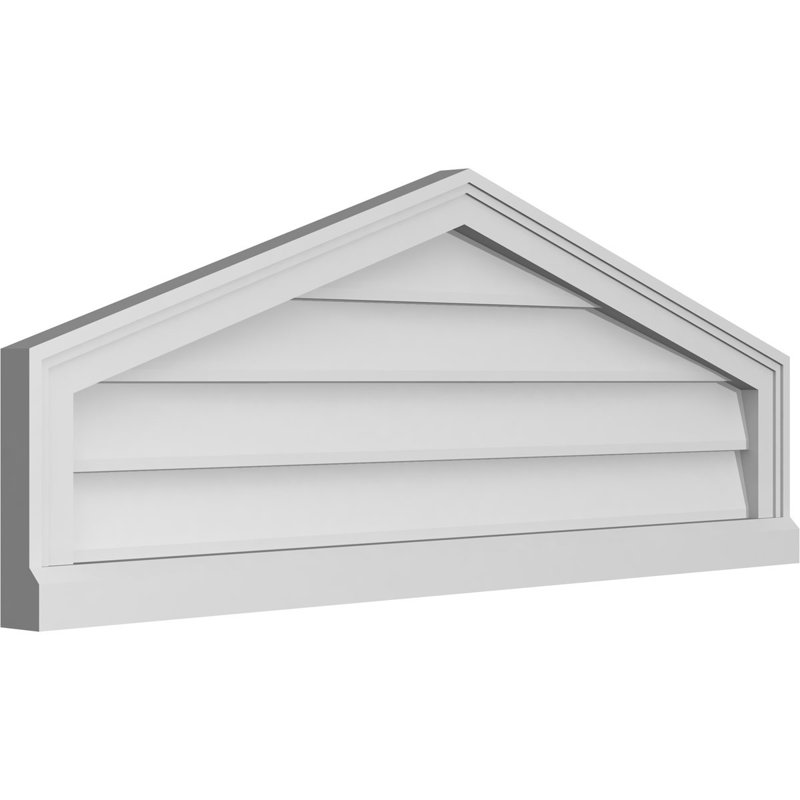 Ventilé à pignon non-fonctionnel Signature, H 16 po x l 42 po x P 2 po