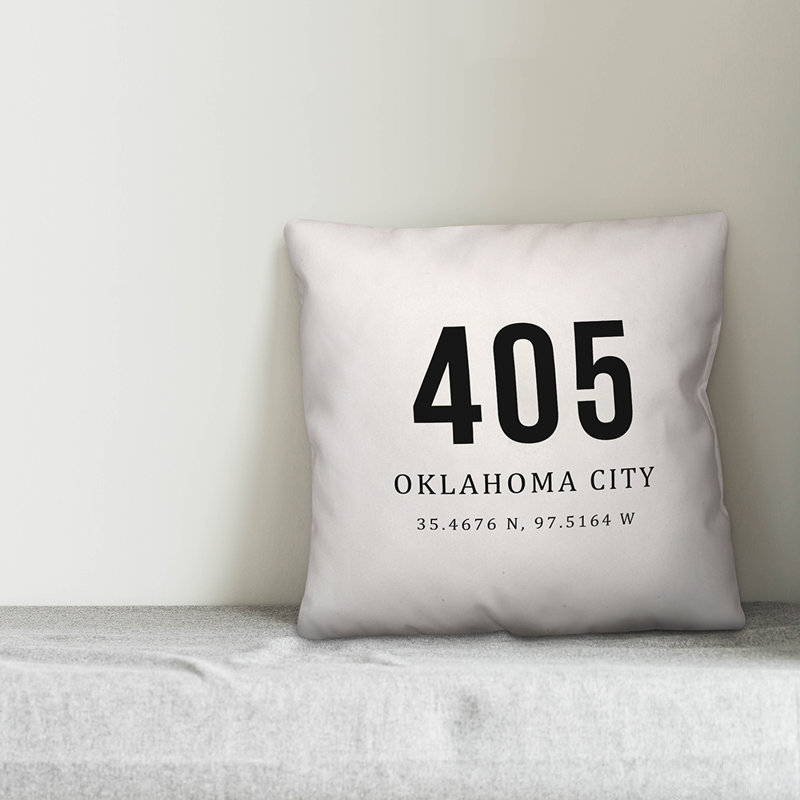Outdoor Reversible Throw Pillow