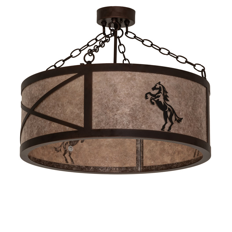 Shivang 4 - Light Semi Flush Mount