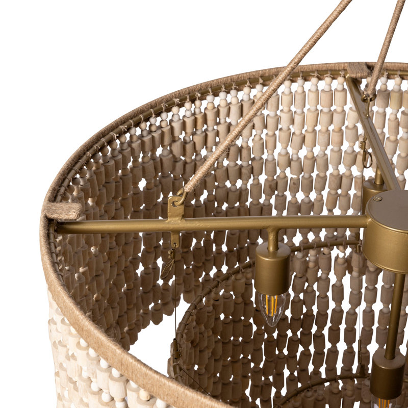 Wood Chandeliers - Discarded Disc - Clifton