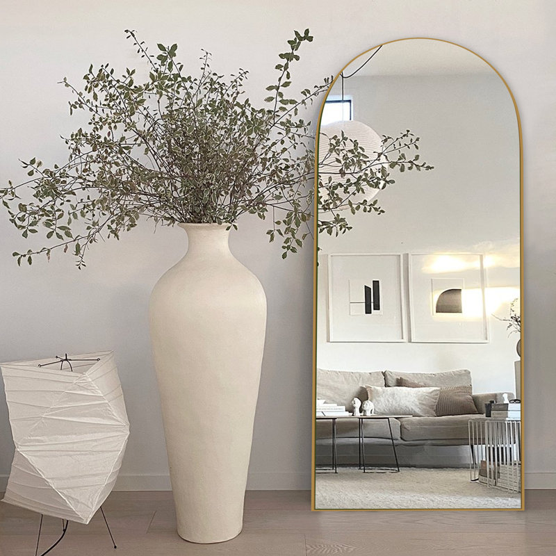 Miroir sur pied pleine longueur Classic, Or, H 71 po x l 24 po