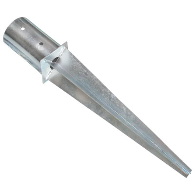 Derwood 61cm H x 8cm W Silver Metal Fencing