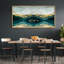 Peaceful Mountain Reflections Landscape, reproduction d'art sur toile-111176162-98042278