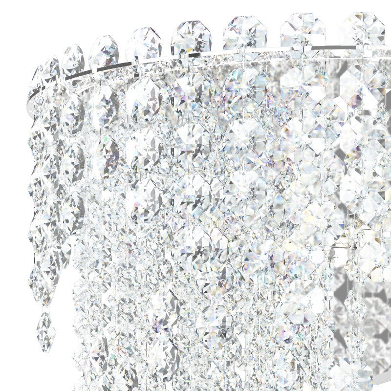 Chantant 4 - Light Flush Mounted Sconce, Heritage Clear
