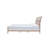 Breccia Sleight Queen Bed in Copper