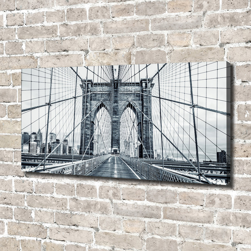 Brooklyn Bridge - Wrapped Canvas Print
