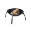Theodosia Round Steel Charcoal Smokeless Fire Pit