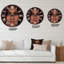 Portrait d'une femme afro-américaine I - horloge murale moderne-60328054
