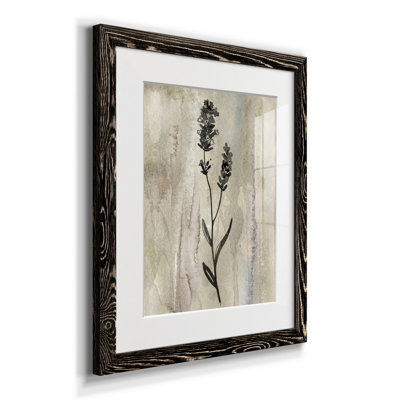 " Sumi-e Silhouette II " Painting Print
