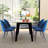 Velvet Upholstered Side Chair-898332828