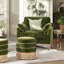 Fauteuil de ferme 36 po, vert olive