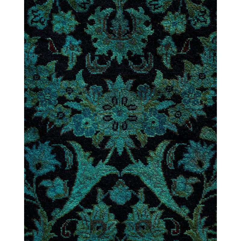 Fine Vibrance One-of-a-Kind 2' 7" X 10' 5" Hand Knotted Area Rug