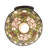 8" Wide Tiffany Rosebush Wall Sconce