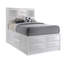 Grand lit plateforme avec rangement Amonte