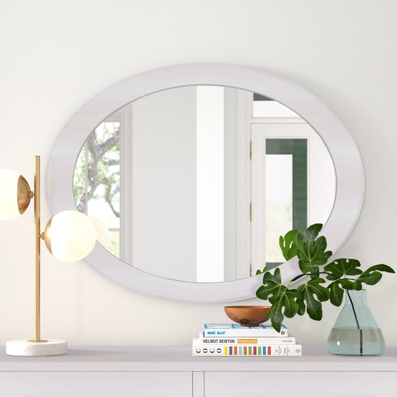 Stalter Wall Mirror, White