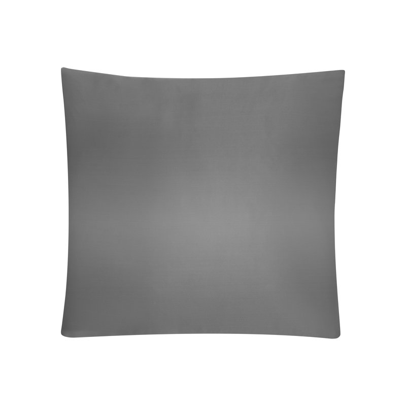 Signature Silk, Euro 26"x26", Charcoal
