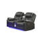 Causeuse inclinable rembourrée 71 po Jahshaun-248791458
