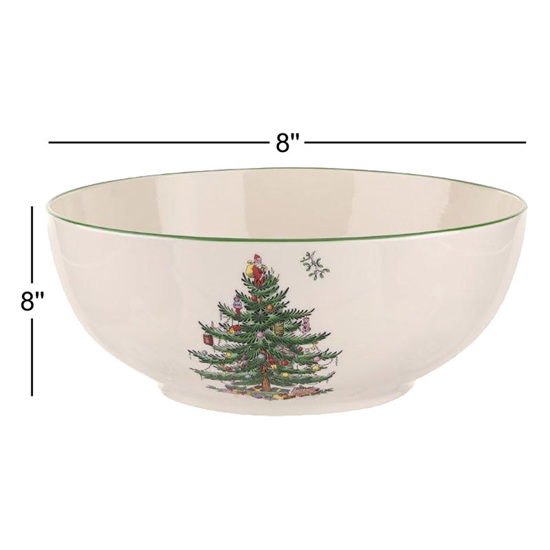 Spode Christmas Tree Round Bowl