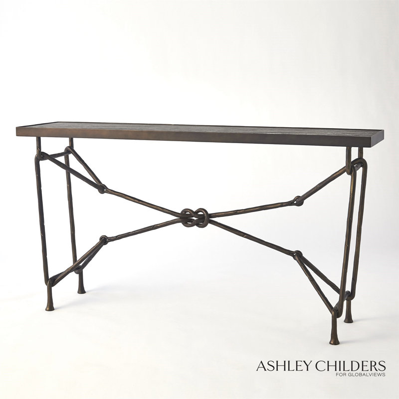 Love Knot Console-Bronze/Black