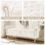 Banc de rangement en lin Junainah