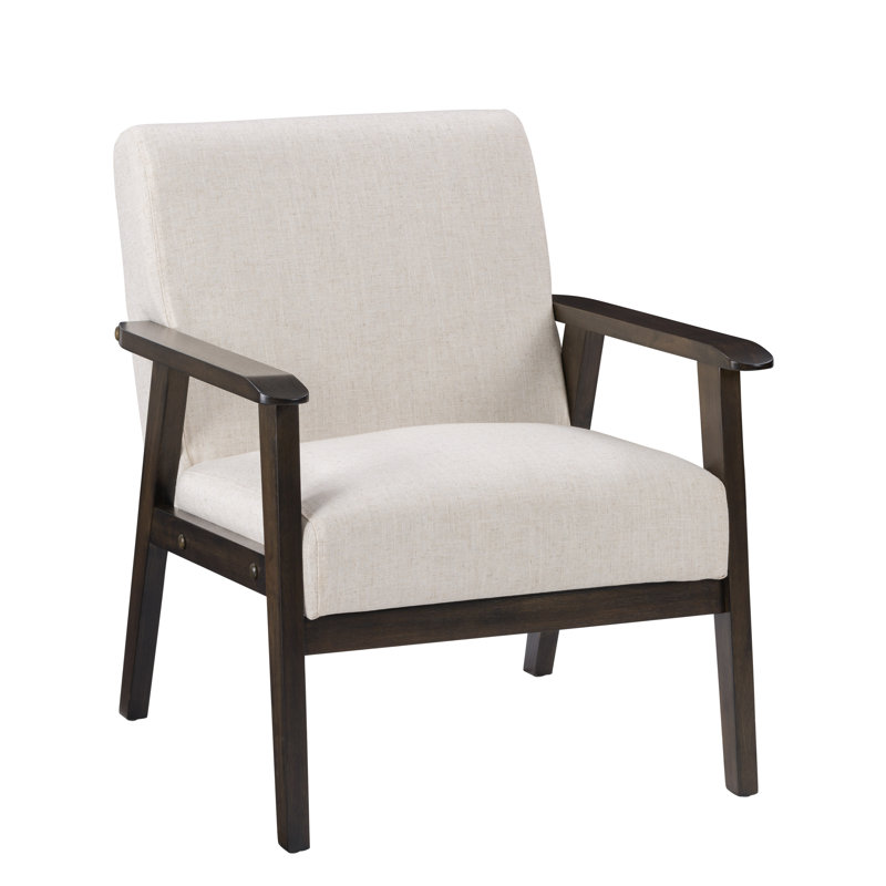 Fauteuil Neitan, 100 % polyester beige