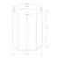 Table d'appoint, table de bout, table d'appoint, table de chevet-1064984237