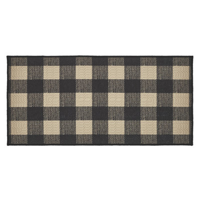 Berenguela Washable Gingham Indoor / Outdoor Rug