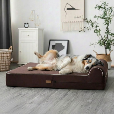 Juri Orthopedic Suede Pet Bed