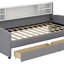 Lit plateforme simple tapissier avec tiroirs-1421709900