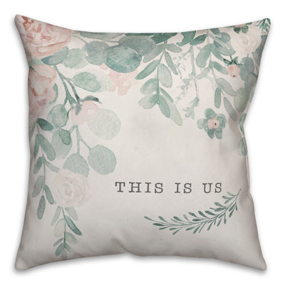 Housse et insert de coussin carré This Is Us