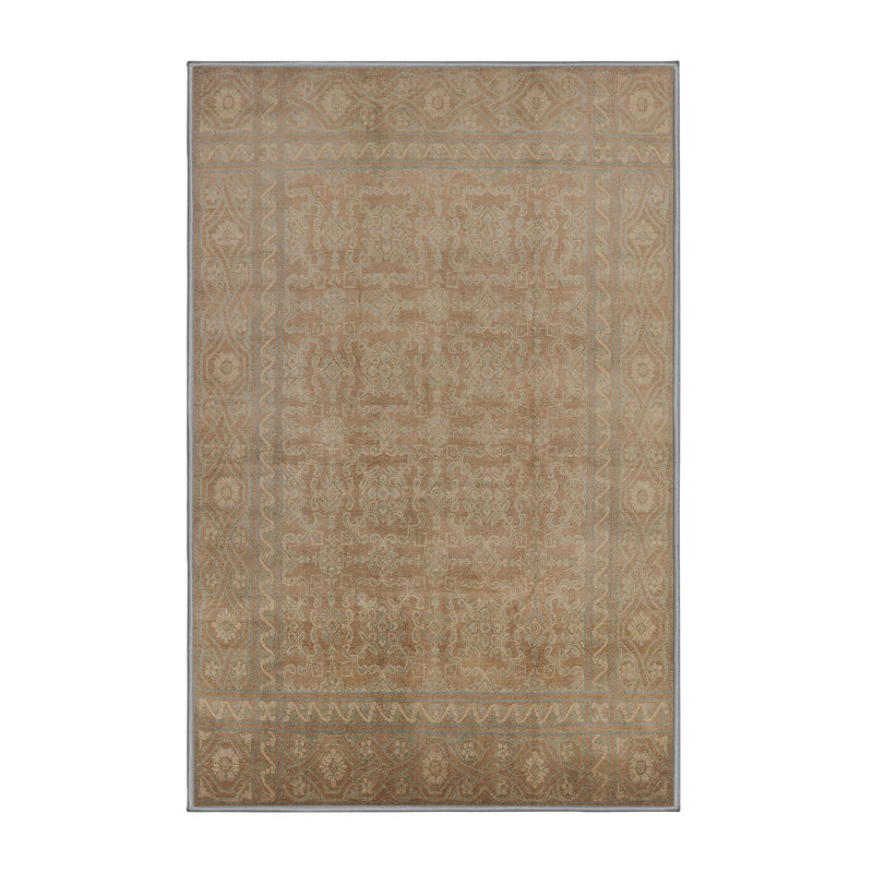 Tapis oriental brun Decorah, Rectangle 5 pi x 7 pi