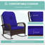 Chaise berçante en osier pour l'extérieur Outsunny-1921807110