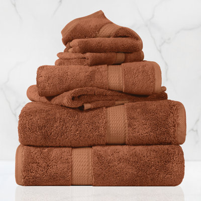 Ensemble de serviettes de bain luxueuse en coton égyptien de qualité très absorbant Scotia 