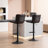 Faux Leather Swivel Adjustable Height Bar Stool-157612741