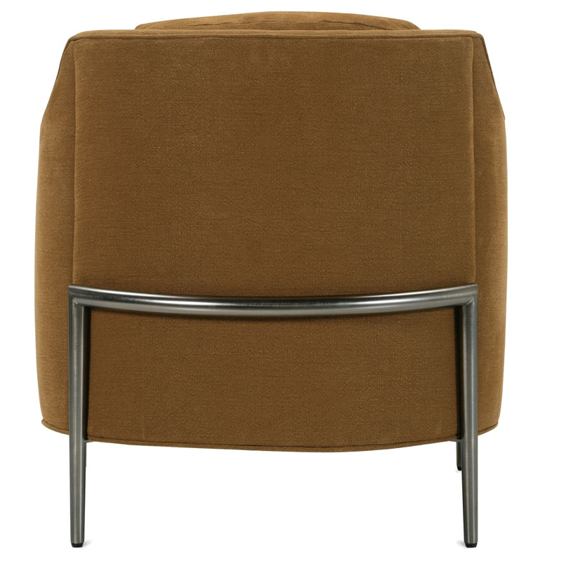 Juliet Armchair, Brown Linen