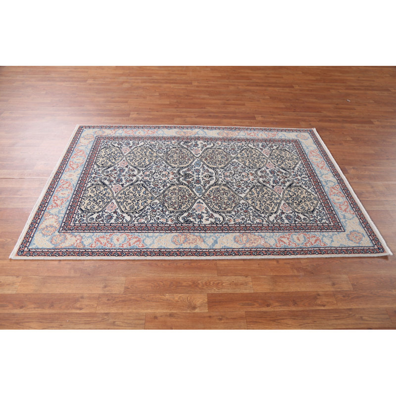 Geometric  Turkish Area Rug 4x6